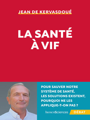 cover image of La santé à vif